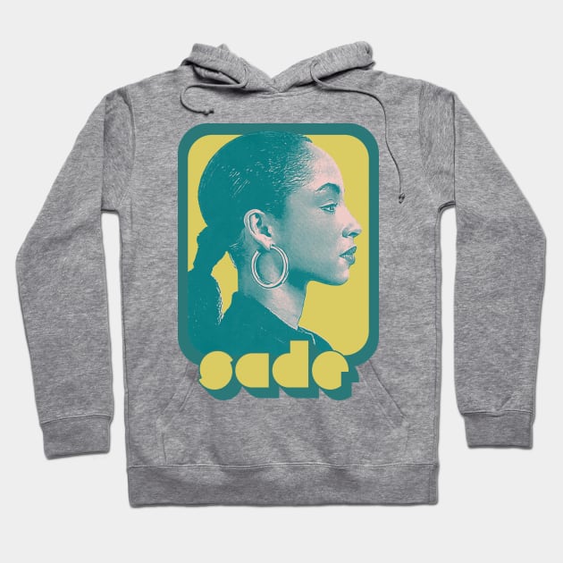 Sade / Retro Style Original / Fan Art Design Hoodie by DankFutura